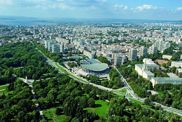 Дворец на културата и спорта - Панорамна снимка
